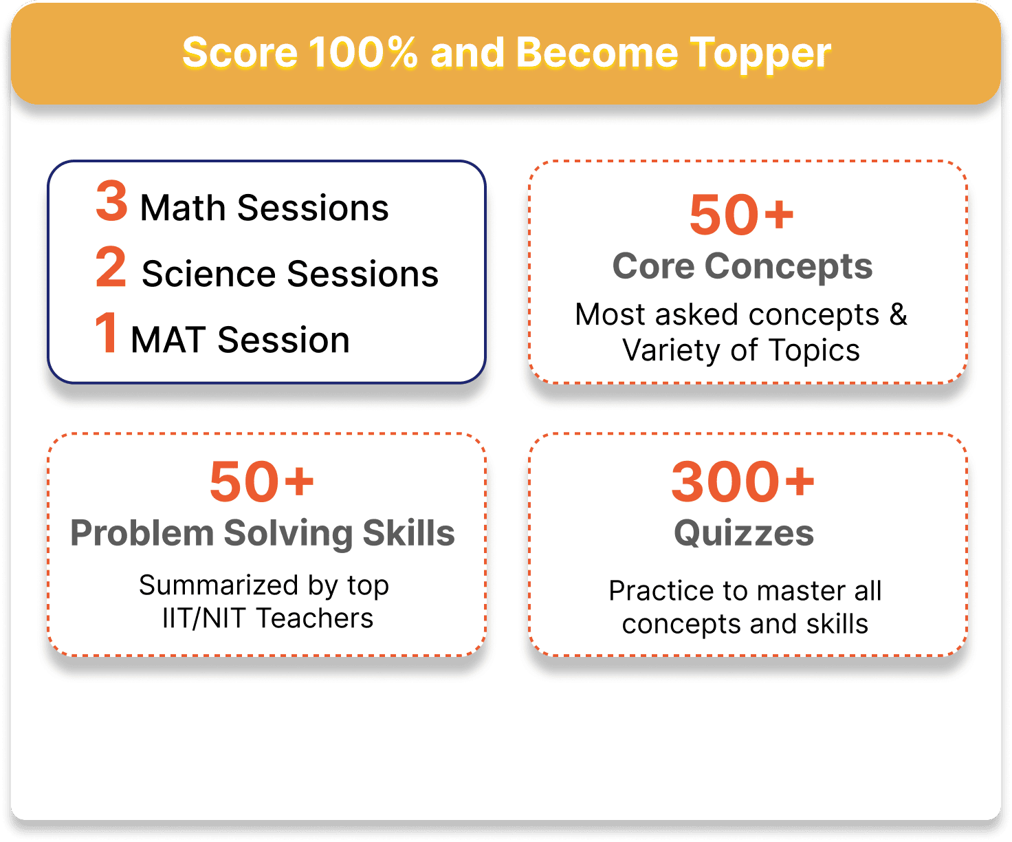 Concept Booster Course learning benefits
